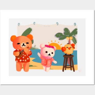 Rilakkuma Hawaii Posters and Art